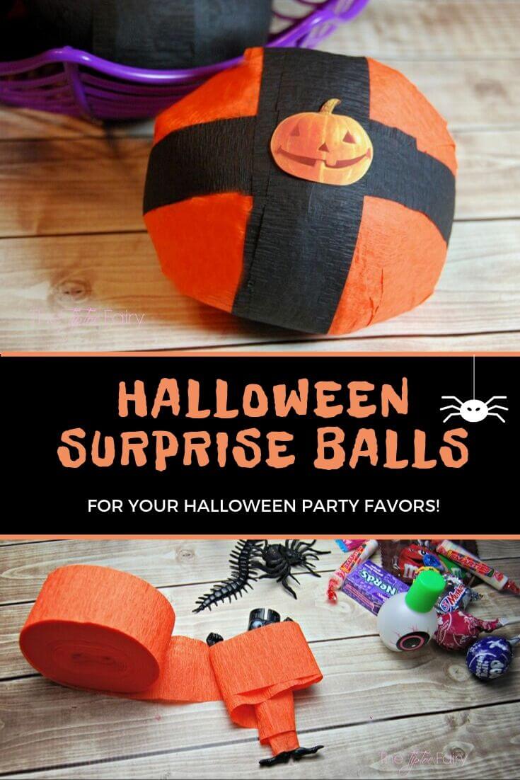 Halloween Party Favors Surprise Balls