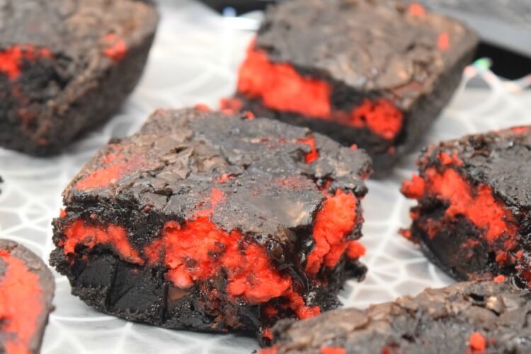 Extreme close up of Brimstone Brownies