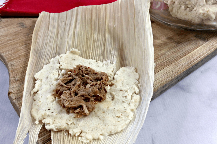 How to make the actual homemade pork tamales for the instant pot.