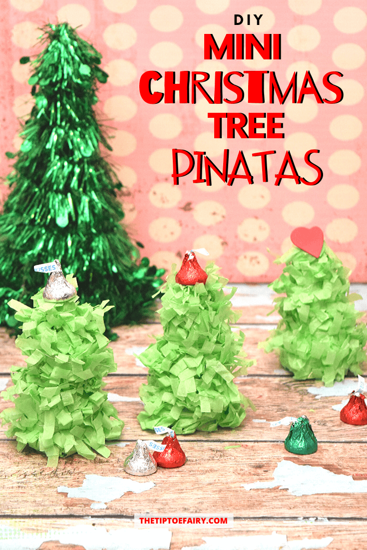 Pull String Christmas Tree Pinata