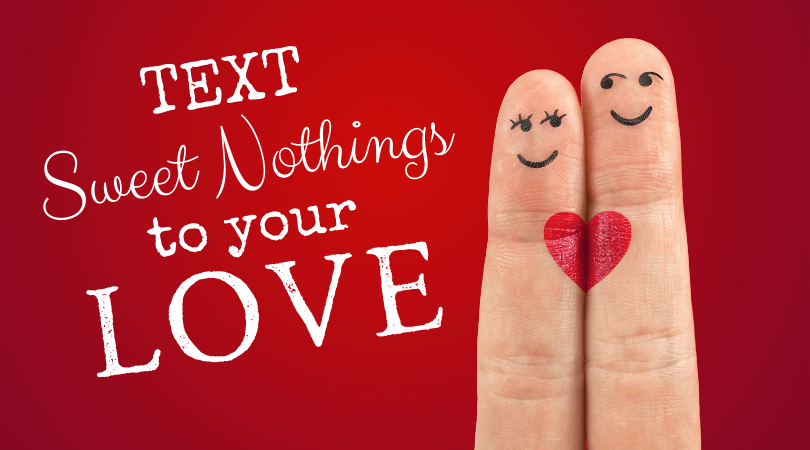 Two fingers in love - More love notes to text