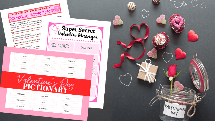 Three Free Printable Valentine's Day Party Games!