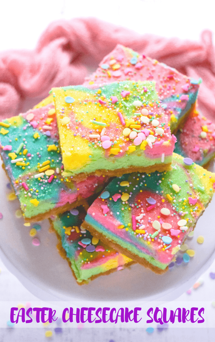 Easter Cheesecake Bars