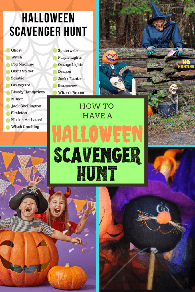 Free Printable Neighborhood Halloween Scavenger Hunt | The TipToe ...