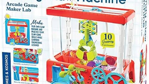 Image for Thames & Kosmos Candy Claw Machine STEM Experiment Maker Lab | Build Your Own Arcade-Style Claw Machine