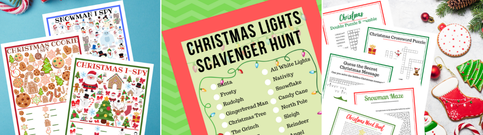 Free Kids Printable Roll a Christmas Tree Game | The TipToe Fairy
