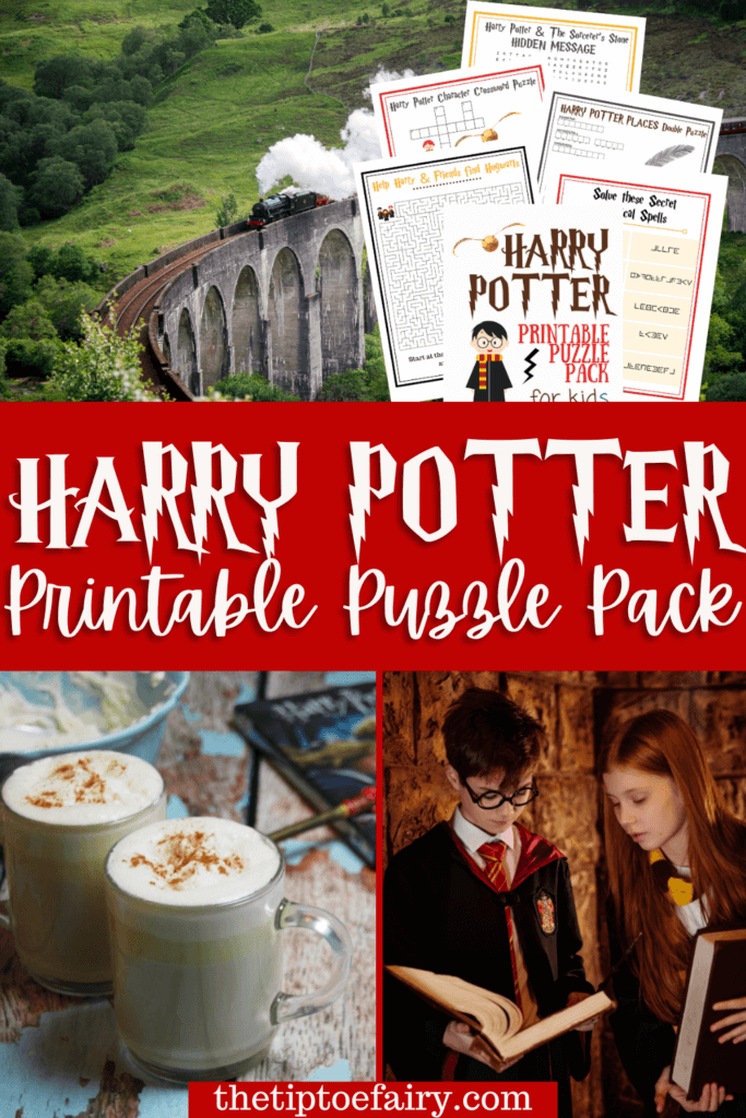 Free Kids Printable Harry Potter Puzzle Pack