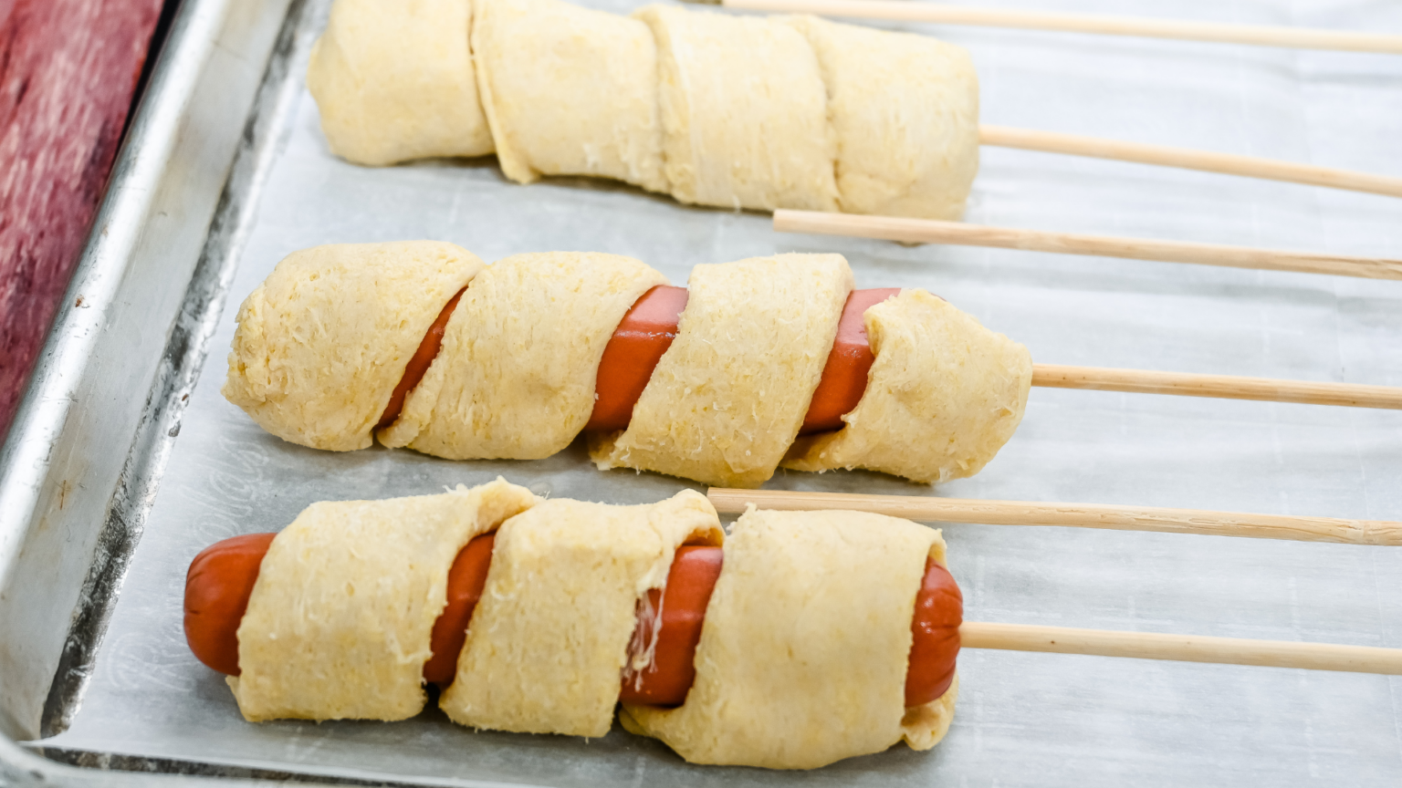 How to Make Cornbread Swirls Corn Dogs The TipToe Fairy