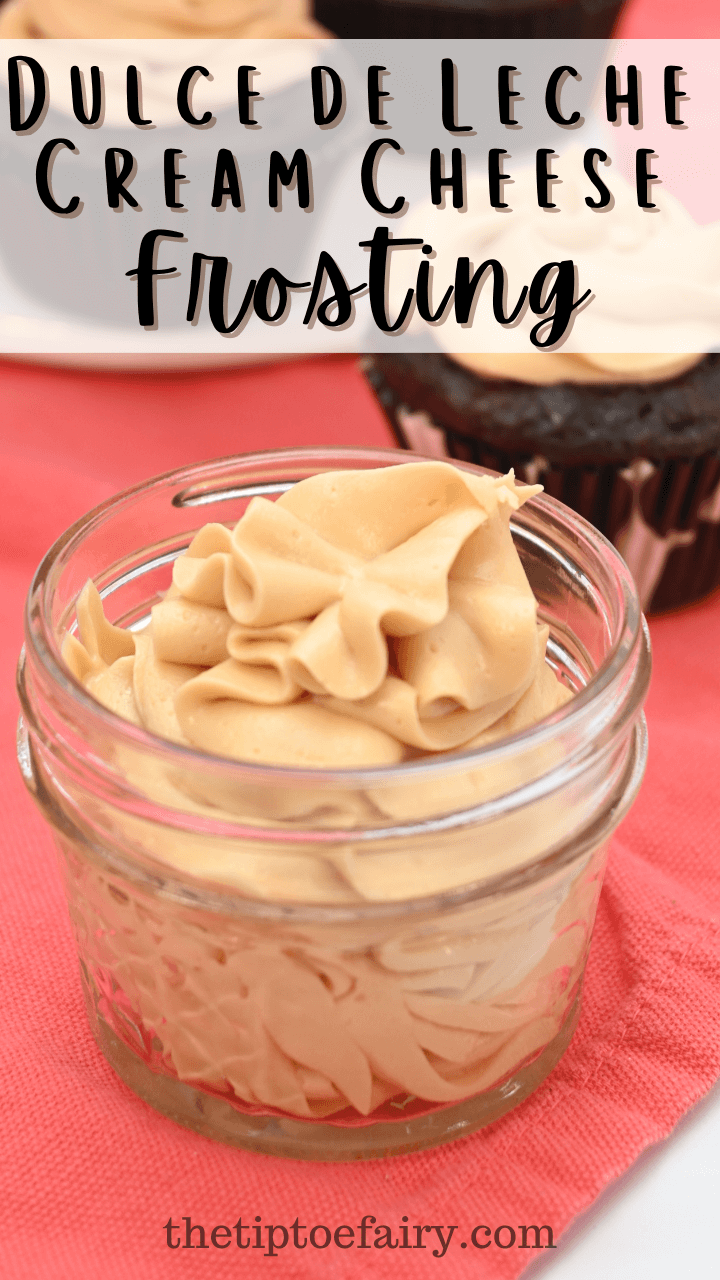 How to make Dulce de Leche Cream Cheese Frosting The TipToe Fairy