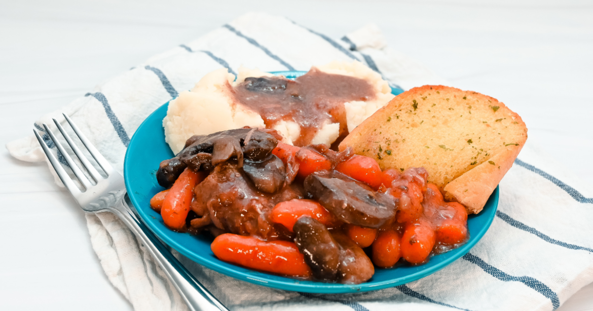 How to make an Easy Mushroom Beef Chuck Roast The TipToe Fairy