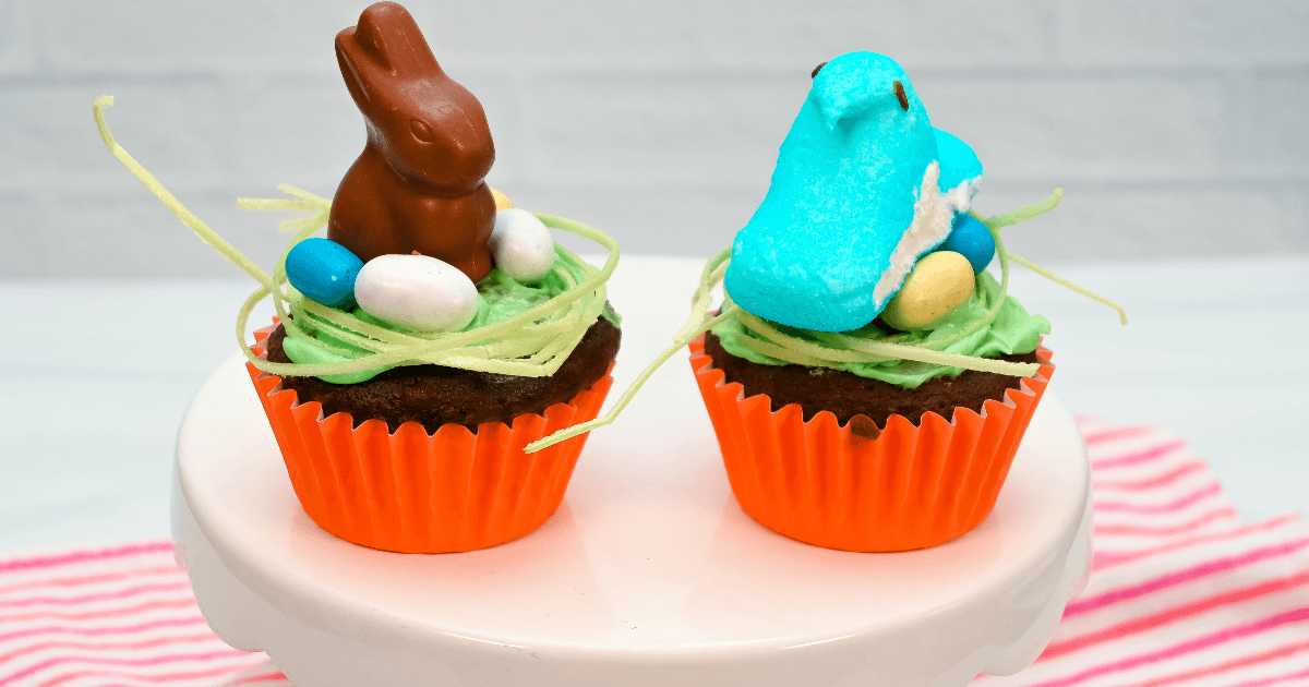 How to make Super Easy Easter Cupcakes