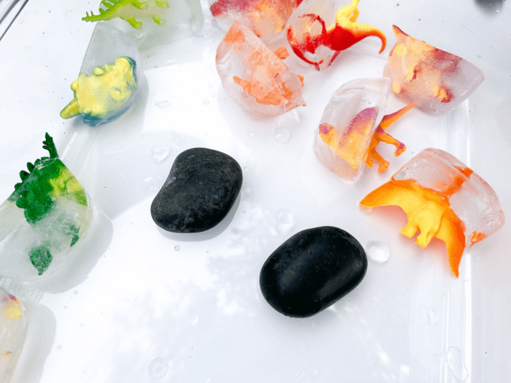 Make Your Own Dinosaur Ice Rescue - Ice Sensory Play for Kids