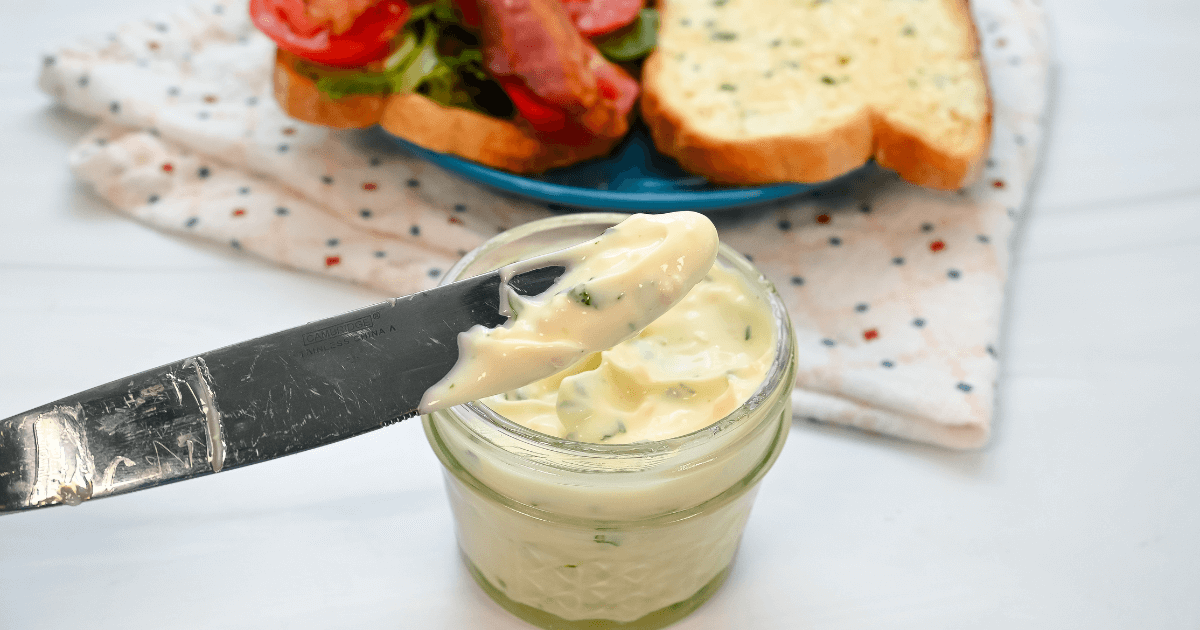 How to make Herbed Mayonnaise The TipToe Fairy