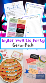 Free Printable Party Games for a Taylor Swift Party | The TipToe Fairy