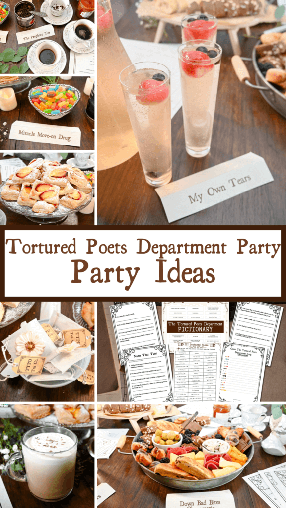 The Tortured Poets Department Easy Party Ideas | The TipToe Fairy