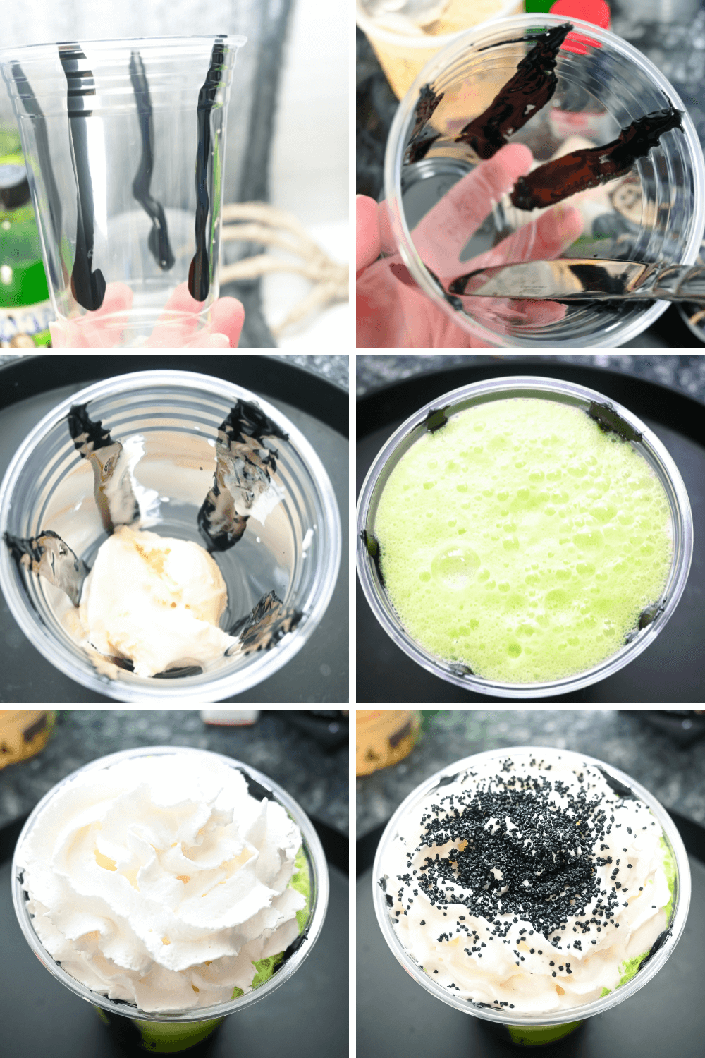 How to make Beetlejuice Ice Cream Float The TipToe Fairy