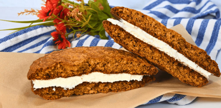 Giant Oatmeal Cream Pies