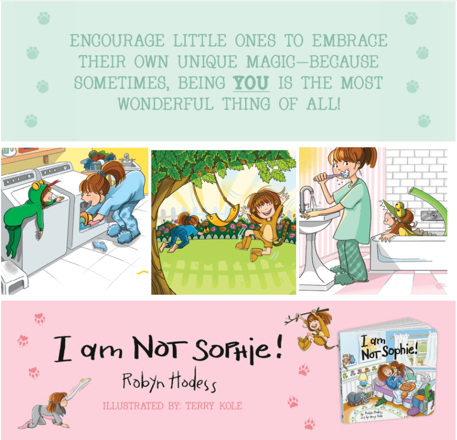 Collage image for I am NOt Sophie by Robyn Hess