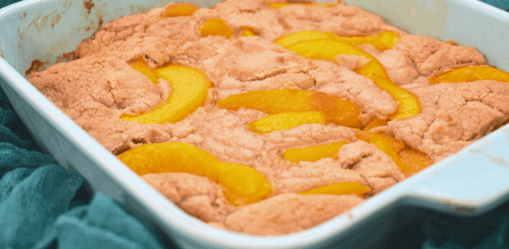 Peach Blondies