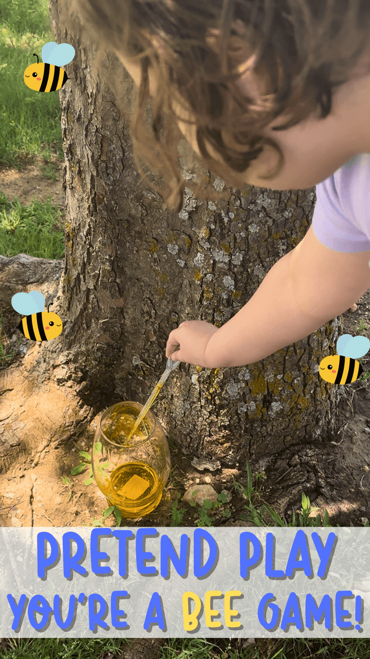 Pretend Play Preschool Activity - Be a Honey Bee | The TipToe Fairy