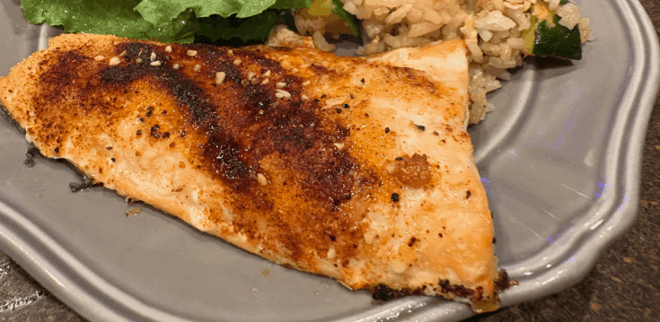 How to bake frozen salmon