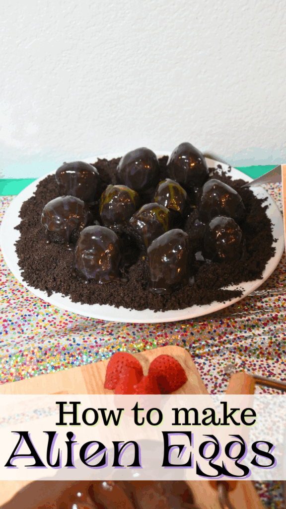 Title image for OREO Truffle Alien Eggs. 