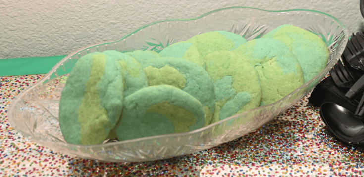 Flat Earth Sugar Cookies