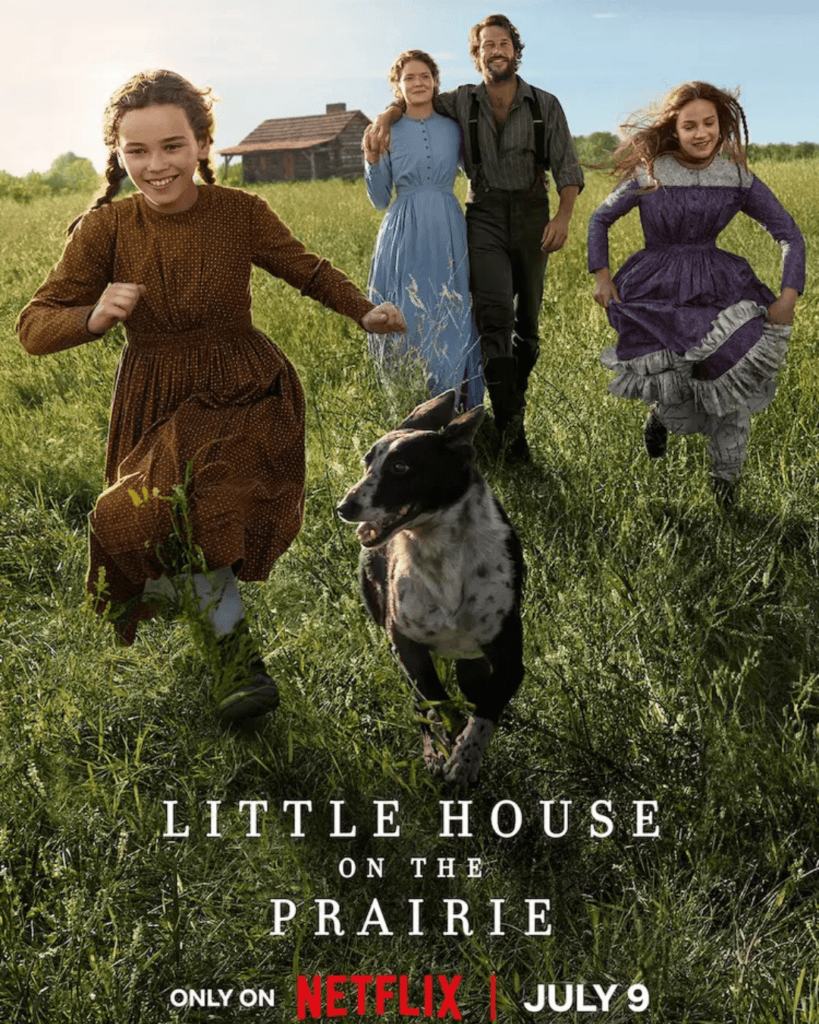 Poster for the new Netflix reboot of Little House on the Prairie