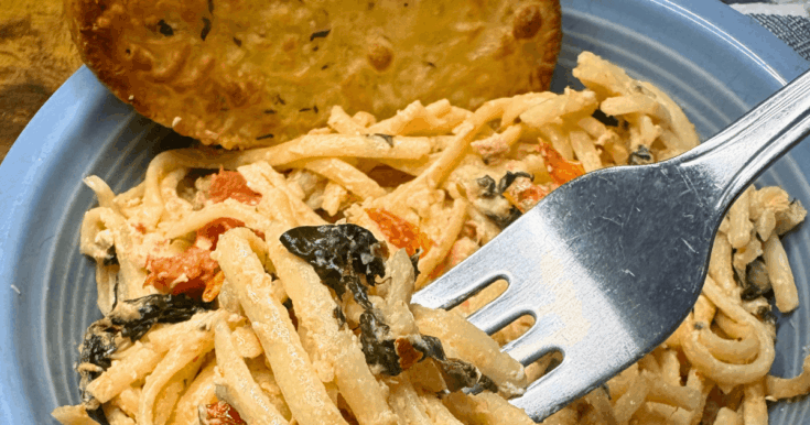 30-minute Salmon Pasta