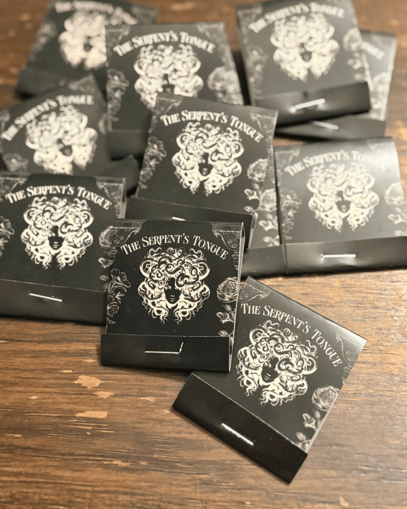 A whole bunch of custom made matchbooks.